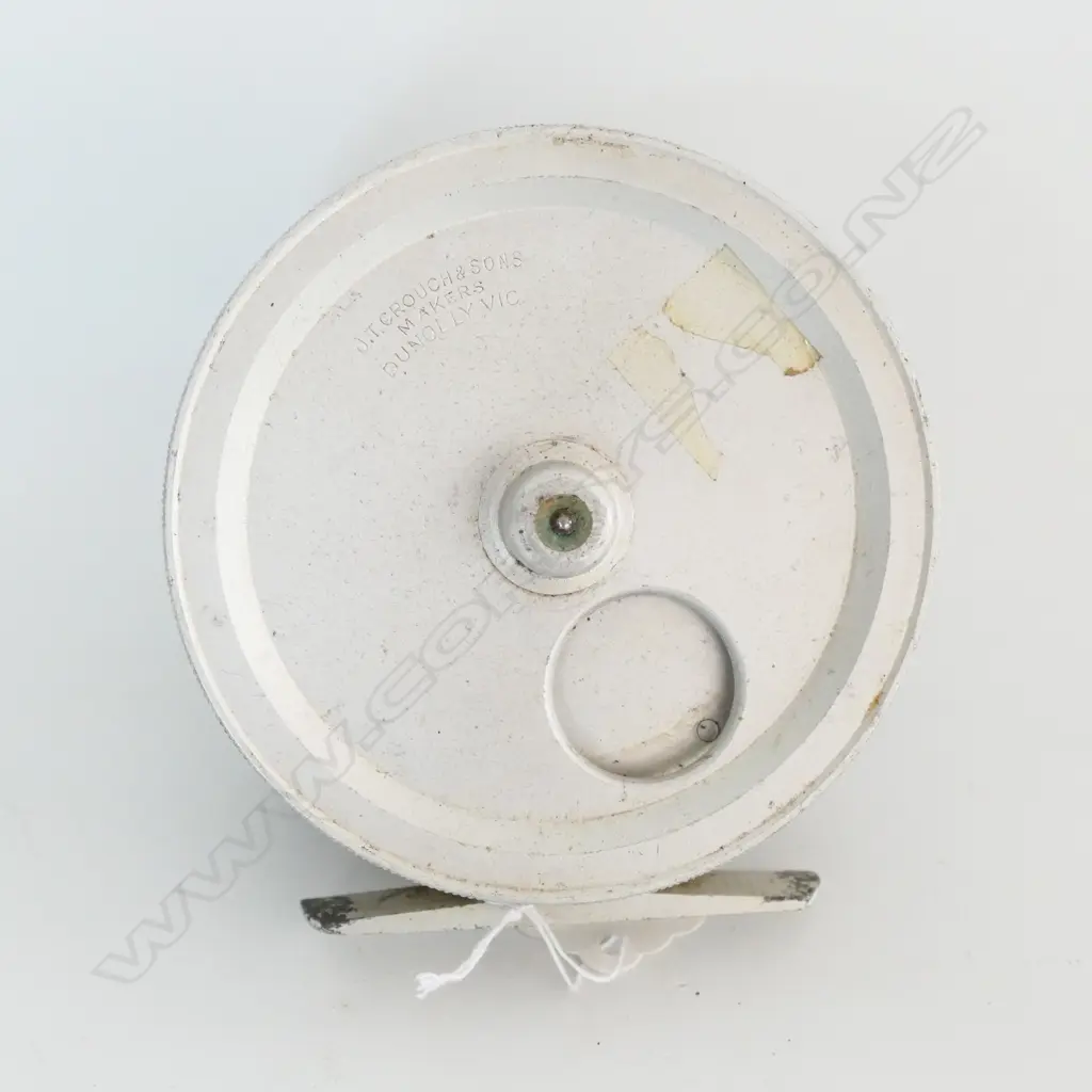 RARE AUSTRALIAN J.T. CROUCH & SONS 3½" CASTING REEL Image 1++